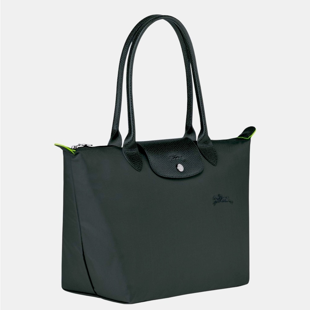 Longchamp LE PLIAGE M TOTE BAG in Black
